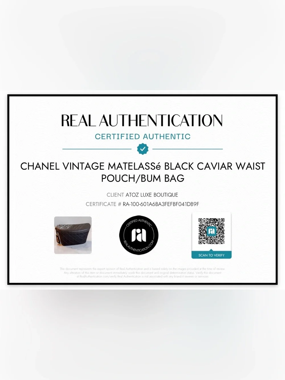CHANEL Vintage Black Quilted Caviar Leather Waist Belt Bag | Gold Hardware